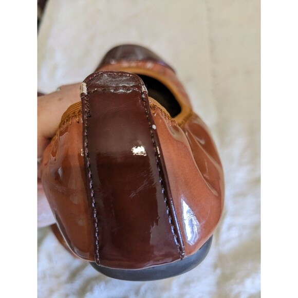 bcool ballet flats dress flats brown tan size 36 GIRLS 4 shiny dressy casual - Picture 6 of 12